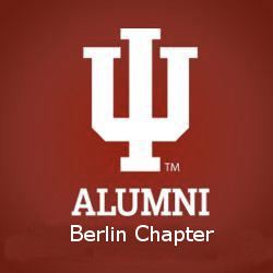 Logo for the Berlin Chapter of the IU Alumni Association.