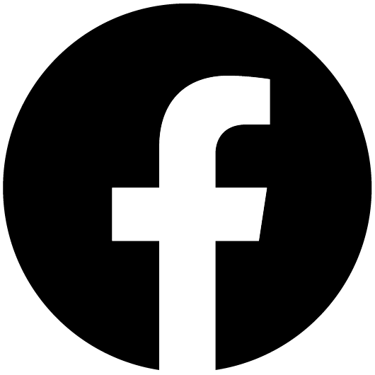 Facebook logo (black and white)
